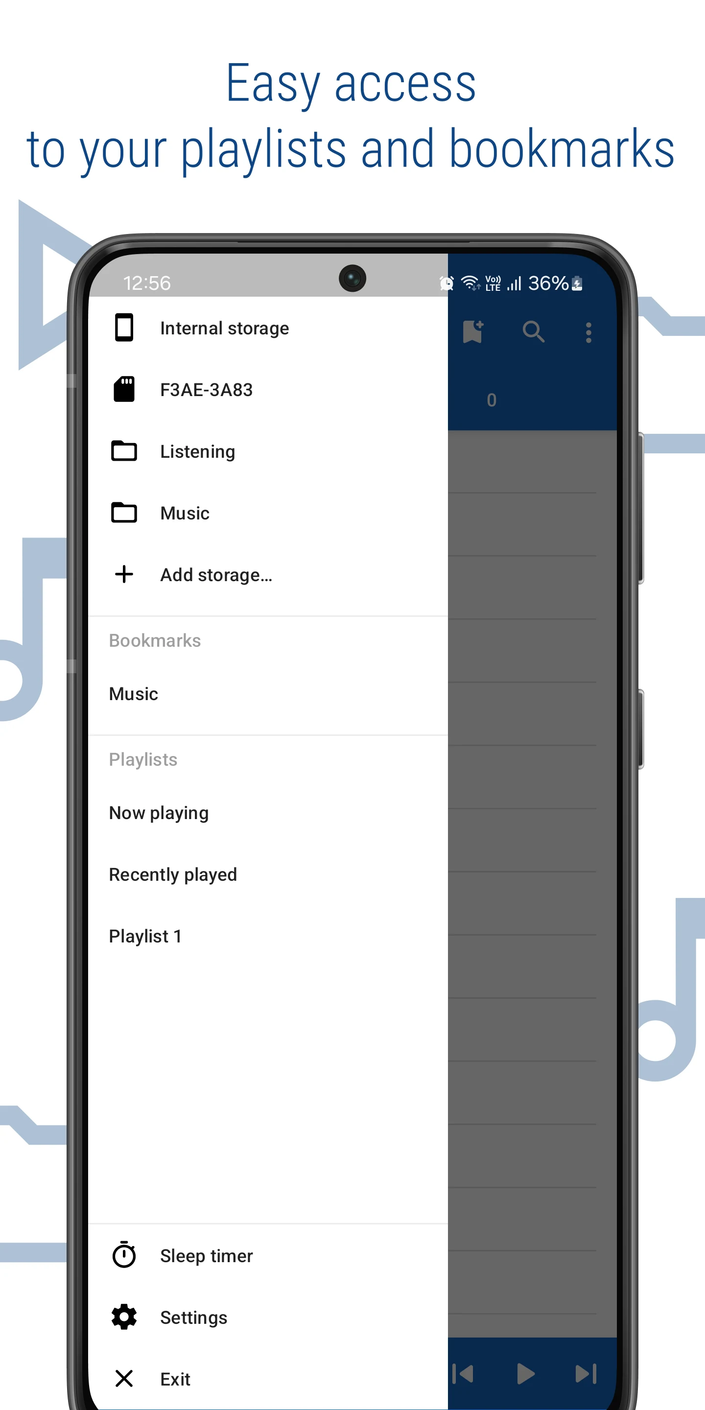 Foldplay: Folder Music Player screenshot