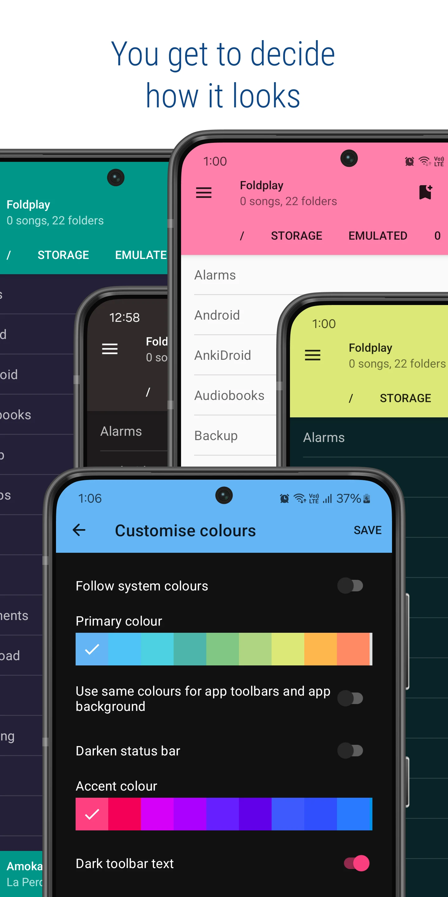 Foldplay: Folder Music Player screenshot