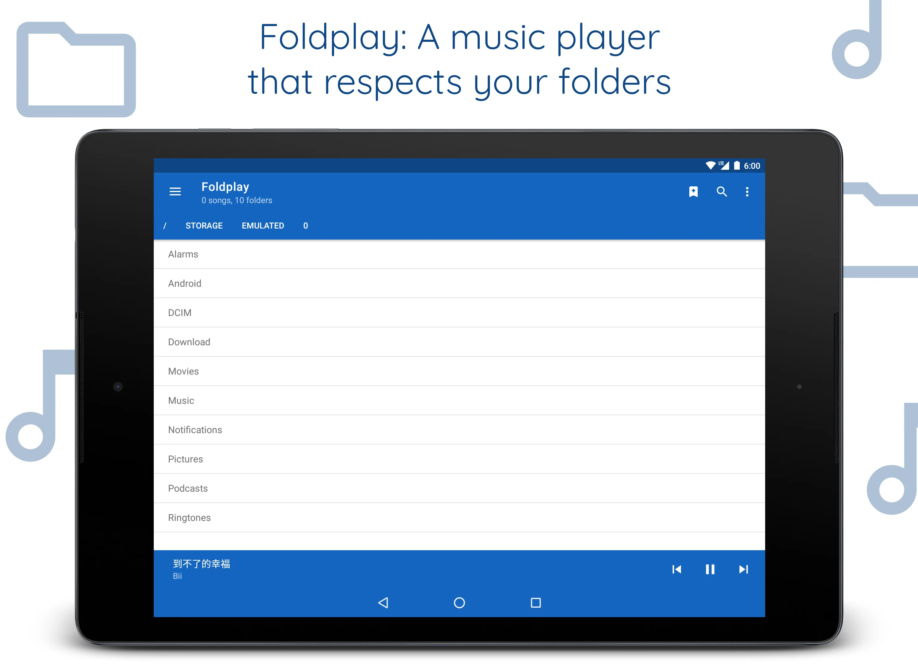 Foldplay: Folder Music Player screenshot